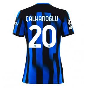 Inter Milan Hakan Calhanoglu #20 Domaci Dres za Ženska 2023-24 Kratak Rukavima